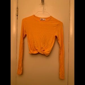 Twist-Front Crop T-Shirt